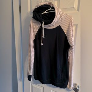 Vanilla Bay double hooded hoody